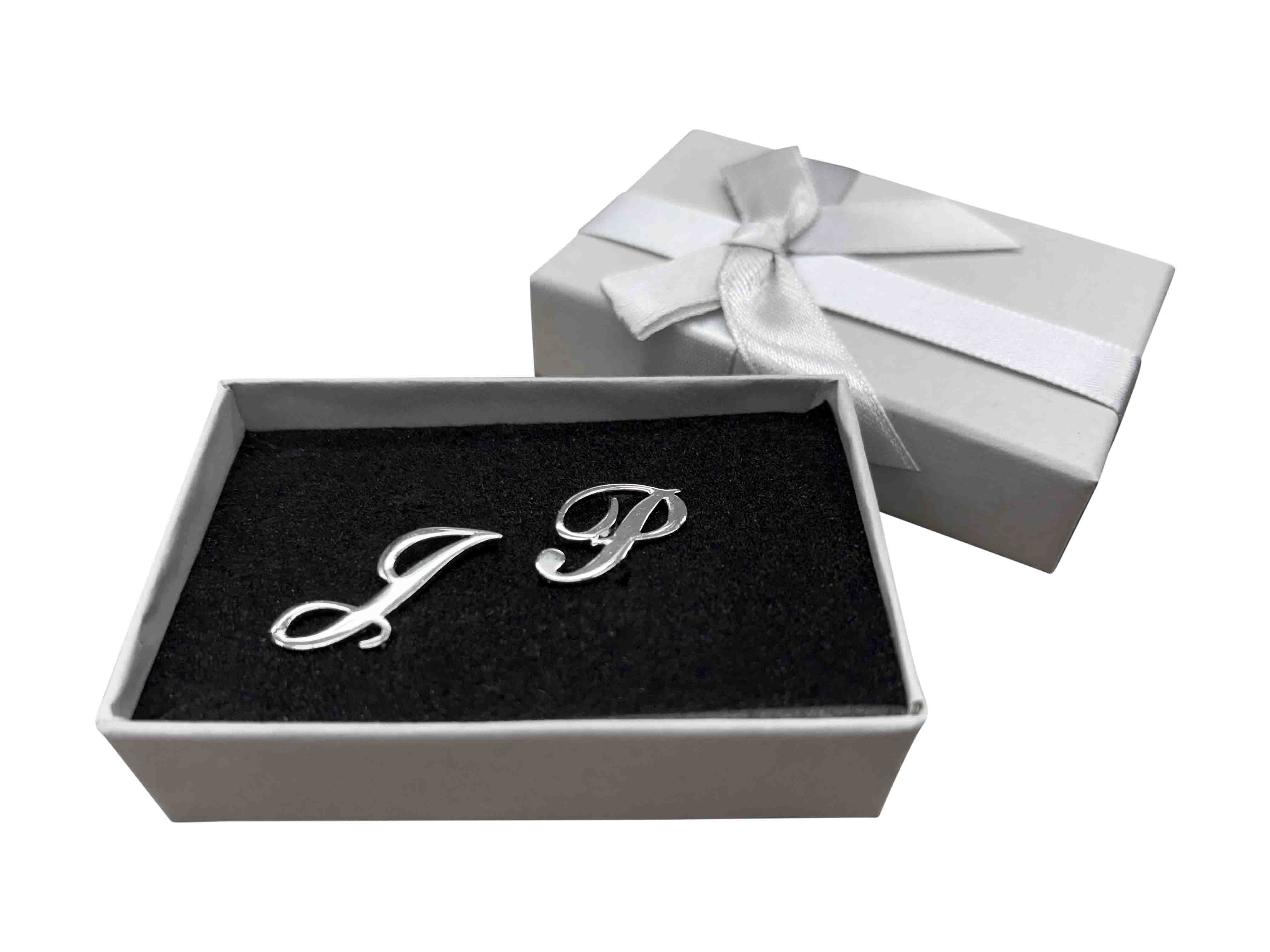 Personalized Initial Cufflinks